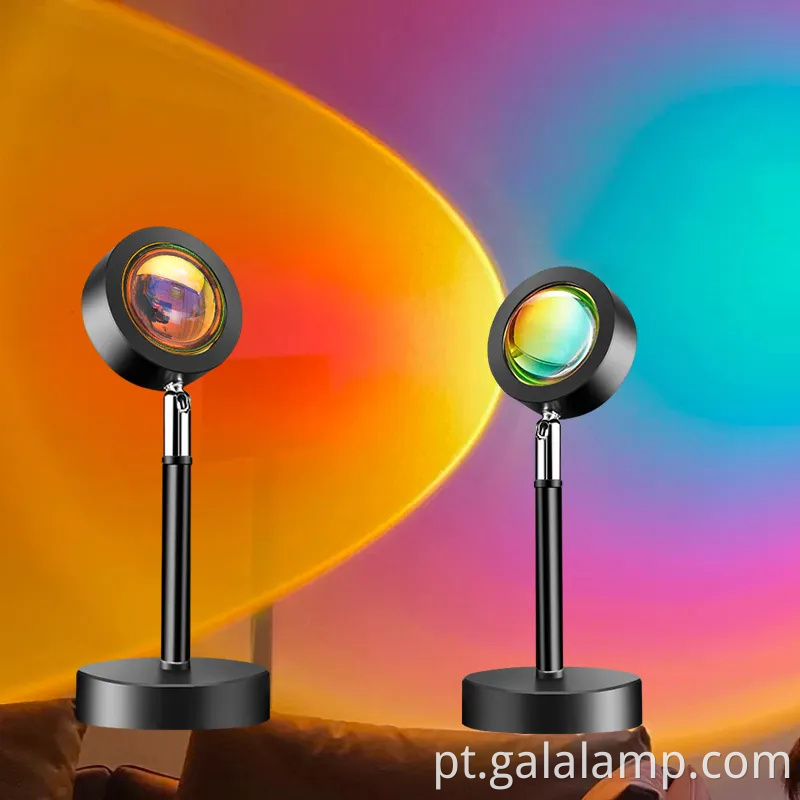 Lâmpada de projetor do pôr do sol USB - LED LIGHT Night Light for Home